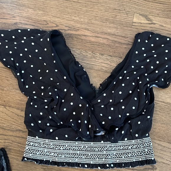 Alice + Olivia Two Piece Polka Dot Set - Picture 11 of 13